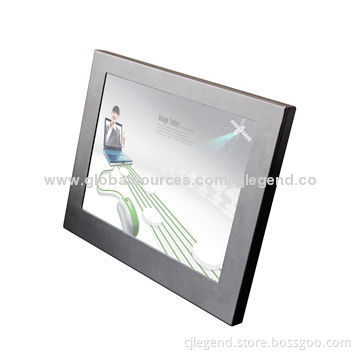 12.1-inch Metal Touch Monitor, Resolution 1024 x 768 Pixels, LED Backlight, with Stand